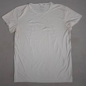 Duluth Trading Co Armadillo Mens XL White Nylon Spandex Quick Dry T Shirt